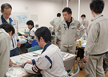 ライフラインの復旧に向けた活動