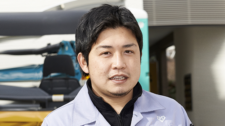 藤本産業　安富太貴さんメインビジュアル