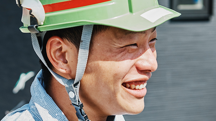 平錦建設　東航平さん（個人メインビジュアル）